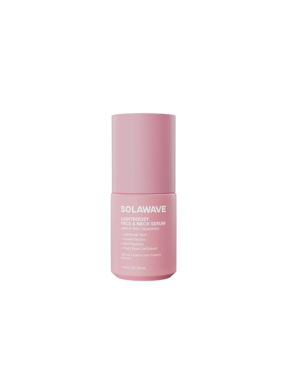 SOLAWAVE LightBoost Face & Neck Serum - Pink Brand new in box